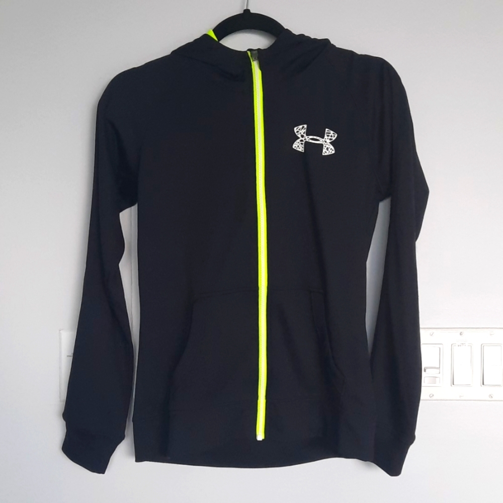 Under Armour black workout jacket - size small